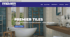 Desktop Screenshot of premiertilesbarrow.co.uk